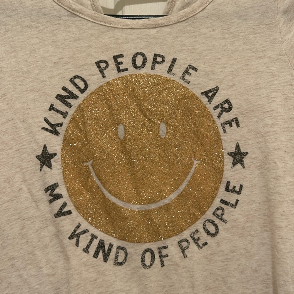 Girls tshirt “kind people are my kind of people”, size M